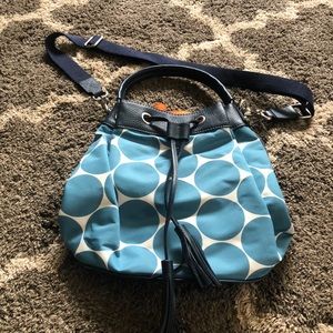 Boden Orange over the shoulder handbag